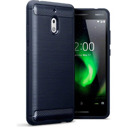 Terrapin Carbon Rugged Armor Case Dark Blue (Nokia 2.1)