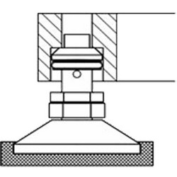 HBM HLCB/ZFP/1.76T Swivel load foot