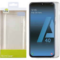 Θήκη Lime για Samsung A40 2019 A405 5.9" SlimClear TPU - Διάφανη 8233142