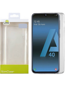 Θήκη Lime για Samsung A40 2019 A405 5.9" SlimClear TPU - Διάφανη 8233142