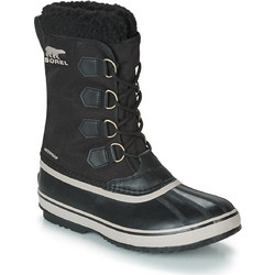 Sorel 1964 Pac Nylon WP Ανδρικές Μπότες Δερμάτινες Μαύρες Αδιάβροχες με Γούνα NM3487-011