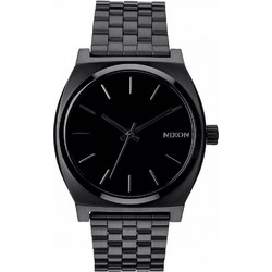 Nixon Time Teller Ανδρικό Ρολόι με Μαύρο Μεταλλικό Μπρασελέ A045-001-00