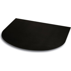 Κρυστάλλινη μαύρη βάση 900x800x8mm