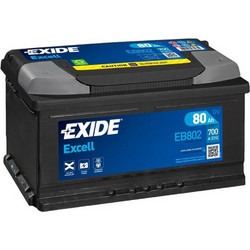 Exide Excell EB802 12V 80Ah