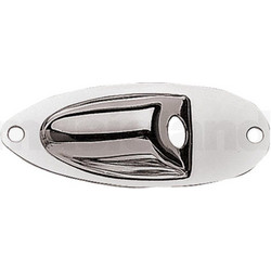 GMi Jack Plate, Strat - Chrome