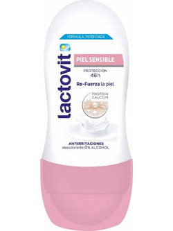 Lactovit Sensitive Αποσμητικό Roll On 48h 50ml