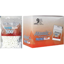 Atomic Φιλτράκια Σακουλάκι - 6mm Slim 500 - 9τεμ