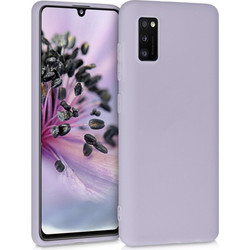 KW Soft Flexible Back Cover Lavender (Galaxy A41)