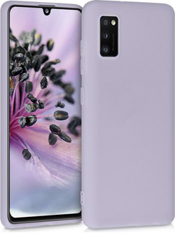 KW Soft Flexible Back Cover Lavender (Galaxy A41)