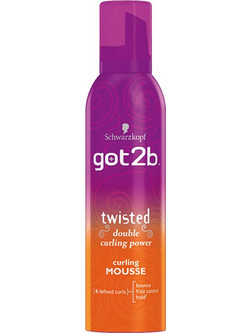 Schwarzkopf Got2B Twisted Curling Αφρός Μαλλιών για Μπούκλες Λάμψη 250ml