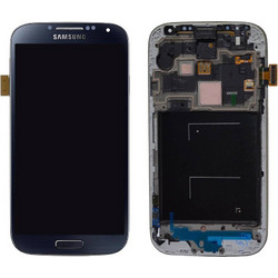 Γνήσια Οθόνη & Μηχανισμός Αφής Samsung i9505 Galaxy S4 Μαύρο με OEM Πλαίσιο Samsung
