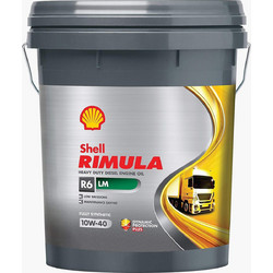 Shell Rimula R6 LM Συνθετικό Λάδι Αυτοκινήτου 10W-40 20lt