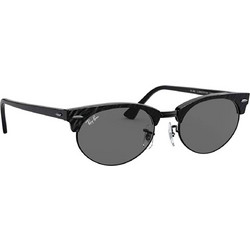 Ray-Ban RB3016 1305/B1 Ανδρικά Γυαλιά Ηλίου Οβαλ Κοκάλινα Μαύρα με Μαύρος Polarized Φακό