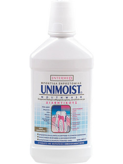 InterMed Unimoist Στοματικό Διάλυμα Κατά της Ουλίτιδας & της Περιοδοντίτιδας 500ml