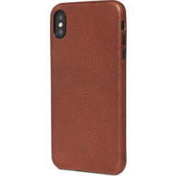 Decoded Leather Back Cover Brown (iPhone XS Max)