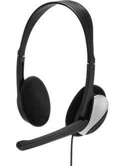 Hama Essential HS 200 PC Over Ear Ακουστικά Υπολογιστή με Μικρόφωνο & 3.5mm Jack