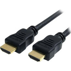StarTech Καλώδιο HDMI 1.4 HDMI Male to HDMI Male 3m Black HDMM3MHS