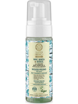 Natura Siberica Super Siberica Mint Bereza & Retinol Αφρός Μαλλιών για Όγκο κατά της Πιτυρίδας 170ml