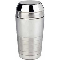 Σέικερ Inox με Σίτα 600ml