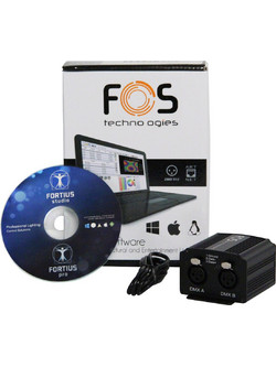 Fos Technologies FORTIUS PRO-1024 Dmx software και interface 1024 καναλιών
