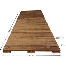 Σταθερός διάδρομος παραλίας 200x110cm-Tesias Group