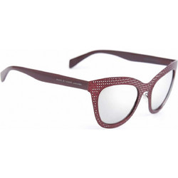 Marc Jacobs MJ435/S KUASS Γυναικεία Γυαλιά Ηλίου Τετράγωνα Κοκάλινα Κόκκινα με Γκρι Καθρέπτη Φακό