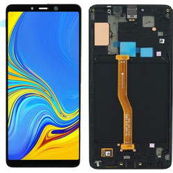 Γνήσια Οθόνη Και Μηχανισμός Αφής Samsung Galaxy A9 2018 A920 Μαύρο SM-A920F A9 (2018) GH82-18322A