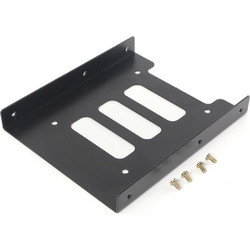 Powertech Tray 3.5" to 2.5" Black 4τμχ