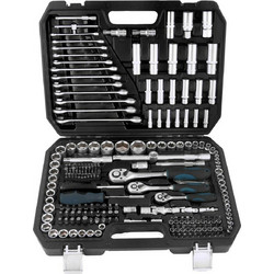 Bormann BHT5220 Καρυδάκια 1/2'' 1/4'' & 3/8'' Με Καστάνια 215Τεμ (028246)