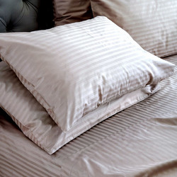 SB Home Σετ Σεντόνια Υπέρδιπλα Βαμβακοσατέν 250x280cm Lusso Taupe