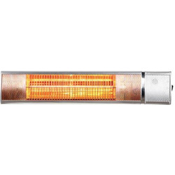 Eurolamp 147-29565 Επιτοίχια Σόμπα Χαλαζία Μπάνιου 2000W