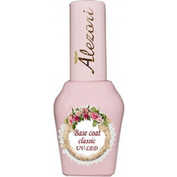Alezori UV-Led Base Coat Ημιμόνιμο Βερνίκι Νυχιών 15ml