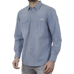 Μακρυμάνικο Πουκάμισο Slim Fit HELLER Denim Μπλε