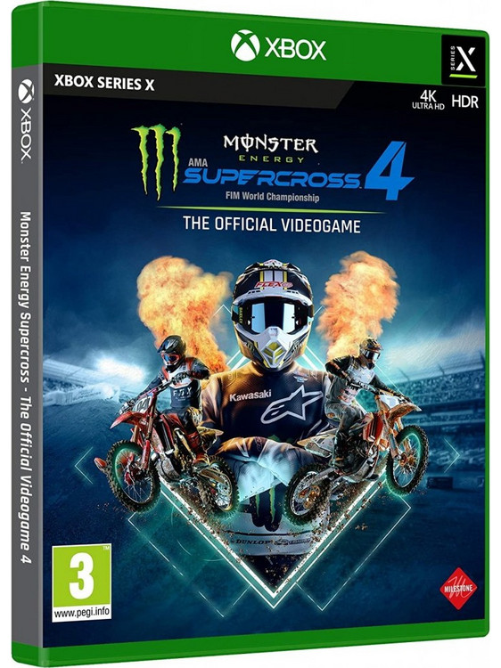 Monster Energy Supercross 4 The Official Video Game Xbox Series