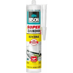 Σιλικόνη αντιμουχλική για κουζίνα BISON SUPER 300ml - Διάφανη