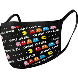 Pyramid Pac-Man Game Over Repeat Face Mask GP85678 2τμχ
