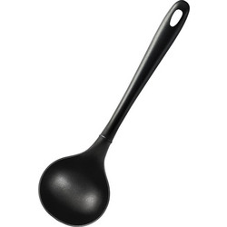 NYLON Κουτάλα μαύρη 32cm Abert Italy c373214