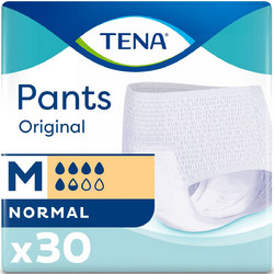 Tena Pants Original Normal Medium Πάνες Βρακάκι Ακράτειας 5.5 Σταγόνες 30τμχ