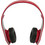 OtoTop M7 Ενσύρματα Ακουστικά On Ear Κόκκινα