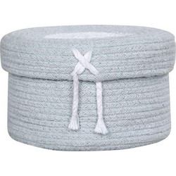 Καλάθι Αποθήκευσης Candy Box LOR-BSK-CANBO-LBL-S Light Blue 13Χ20Cm Lorena Canals Βαμβάκι-Μικροφίμπρα