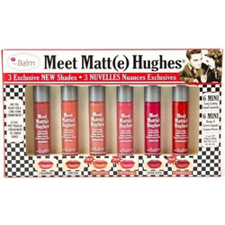 The Balm Lipstick Liquid Hughes Mini Kit 14 6x1.2ml