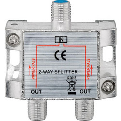 POWERTECH SAT-splitter CAB-V032, 2-way, 5-2400MHz, 100dB