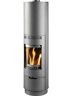 Thorma Sevilla Grey Ατσάλινη Ξυλόσομπα Αερόθερμη 7.5kW