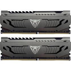 Patriot Viper Steel 64GB (2X32GB) DDR4 RAM 3600MHz Grey PVS464G360C8K