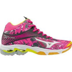Mizuno Wave Lightning Z4 Γυναικεία Αθλητικά Παπούτσια για Βόλεϊ Φούξια V1GC180-590