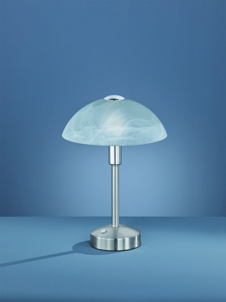 Trio Lighting 525790107 Πορτατίφ LED Μπλε Ασημί Φ22.5xΥ30cm