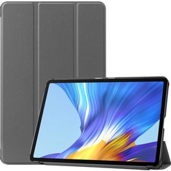 Θήκη Βιβλίο Tri-Fold με Βάση Στήριξης για Huawei MatePad 10.4 (2020) / Honor V6 - Γκρι