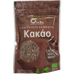 Cocoa nibs, Bio, Όλα Bio, 100γρ