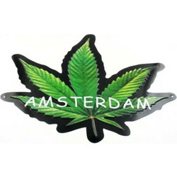 Διακοσμητικό Τοίχου Amsterdam Weed - Μέγεθος 30x35cm