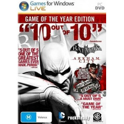 Batman Arkham City Game Of The Year Edition Key PC